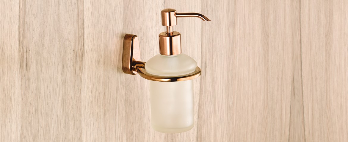 Liquid Soap Dispenser by Decor Brass Bath Serum