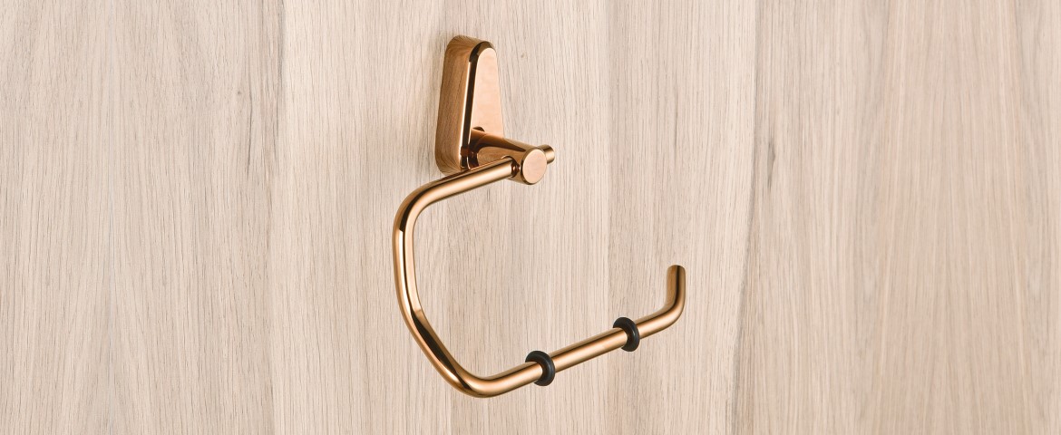 Paper Holder without Lid by Decor Brass Bath Serum