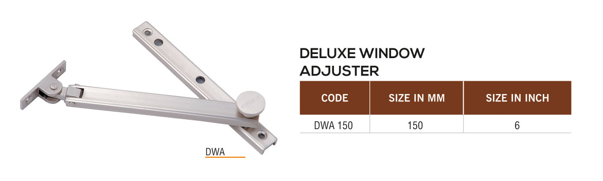 DWA by Decor Brass Hardware Window Fittings