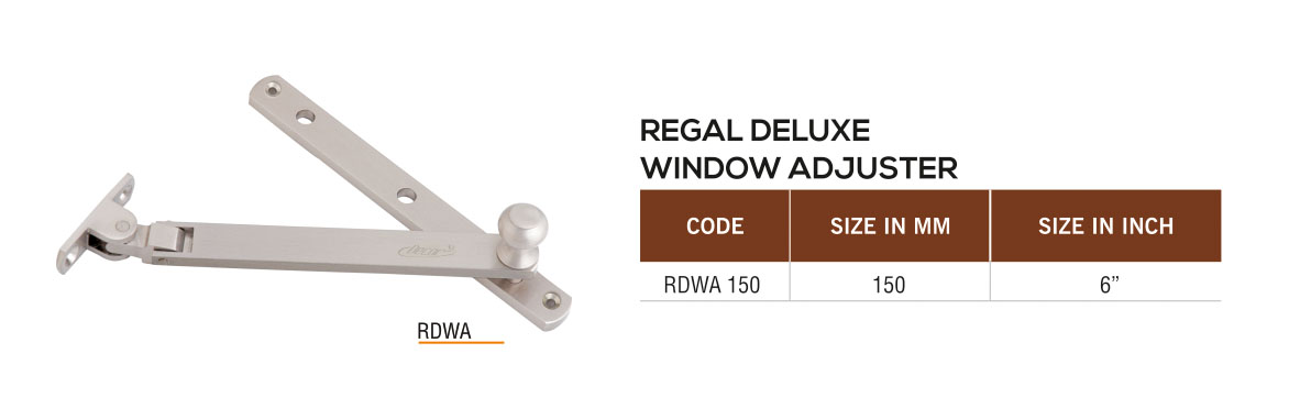 RDWA by Decor Brass Hardware Window Fittings